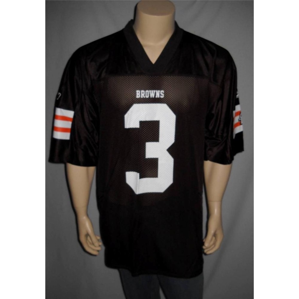 Y2K Reebok NFL Derek Anderson Cleveland Browns Replica Jersey #3 Mens Sizes NOS